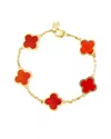Rivka Friedman 18k Plated Stackable Bracelet In Neutral
