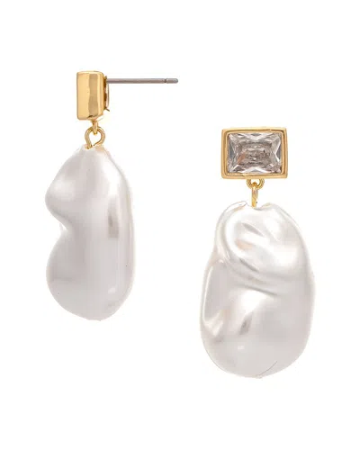 Rivka Friedman 18k Statement Earrings In Metallic