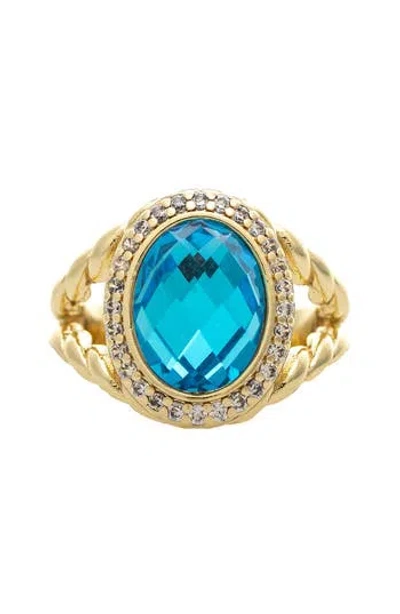 Rivka Friedman Blue Stone Ring