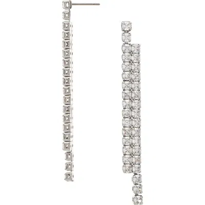 Rivka Friedman Cubic Zirconia Drop Earrings In Multi