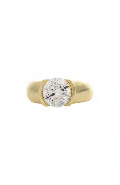 Rivka Friedman Cubic Zirconia Ring In Gold
