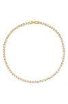 Rivka Friedman Cubic Zirconia Tennis Necklace
