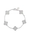 Rivka Friedman Cz Bracelet In Silver