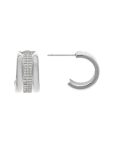 Rivka Friedman Cz Earrings In Metallic