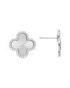 Rivka Friedman Clover Stud Earrings
