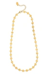 Rivka Friedman Mini Disc Chain Necklace In Gold