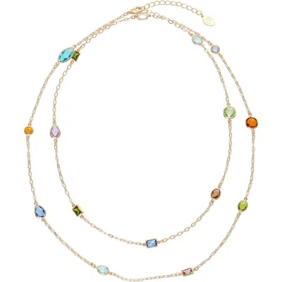 Rivka Friedman Multi Cubic Zirconia Necklace
