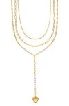 Rivka Friedman Set Of 3 Chain Necklaces In Gold