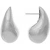 Rivka Friedman Rhodium Plated Earrings In 18k Gold Clad