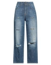 Rivulet Woman Jeans Blue Size 4 Cotton In Blue