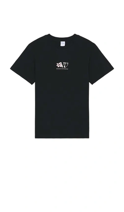 Rivvia Projects Digi Flower T-shirt In Black