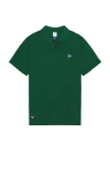 Rivvia Projects Flag Polo In Forest Green