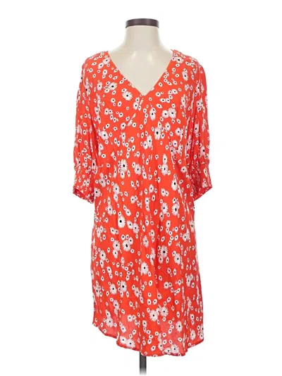 Pre-owned Rixo For Target Casual Dress In Orange