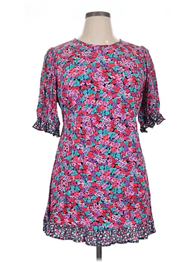 Pre-owned Rixo For Target Casual Dress In Pink