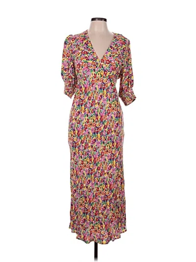 Pre-owned Rixo For Target Casual Dress In Pink