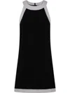Rixo London Rixo Bryson Sleeveless Mini Dress In Black  
