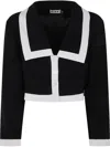 Rixo London Rixo Selita Cropped Jacket In Black  