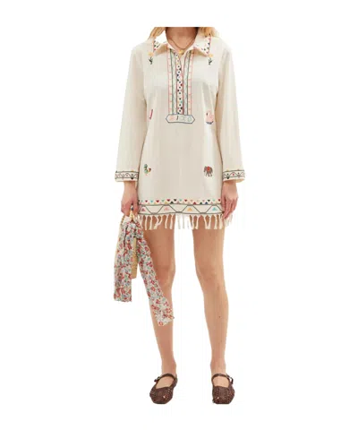 Rixo London Astoria Mini Dress In Multi