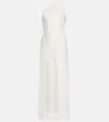 Rixo London Bridal Harlan Lace-trimmed Satin Slip Dress In White