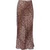 Rixo London Kelly Skirt In Animal Print