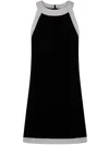Rixo London Rixo Bryson Sleeveless Mini Dress In Black