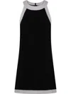 Rixo London Rixo Bryson Sleeveless Mini Dress In Black