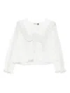 Rixo London Maribelle Lace-detail Blouse In White