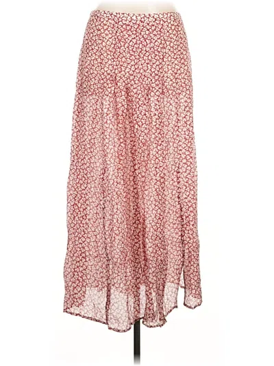 Pre-owned Rixo London Casual Skirt In Red