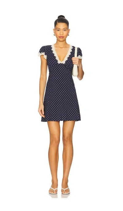 Rixo London Cely Dress In Neutral