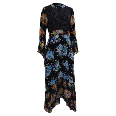 Rixo London Chrissy Floral-printed Midi Dress In Multicolor Silk