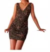 Rixo London Christabel Mini Dress In Gold In Multi