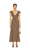 Rixo London Clarice Dress In Multi