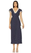 Rixo London Rixo Dresses In 海军波点