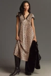 Rixo London Leopard Brown In Multicolor