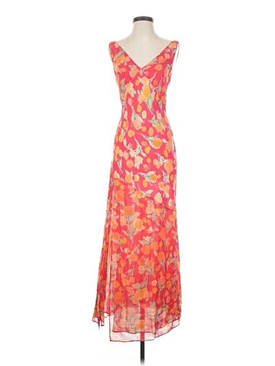 Pre-owned Rixo London Cocktail Dress In Orange