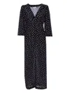 Rixo London Dahlia Dress In Black
