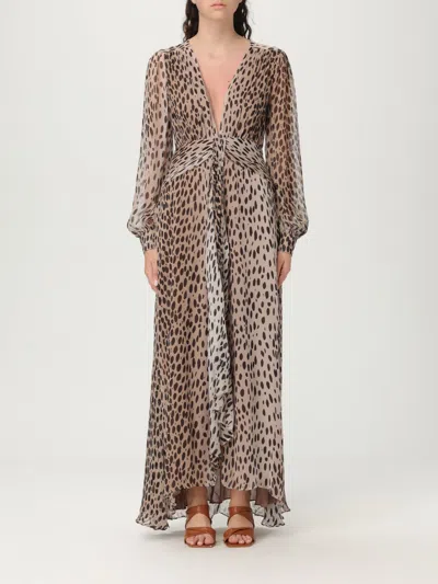 RIXO LONDON DRESS RIXO LONDON WOMAN COLOR BROWN,G95977032
