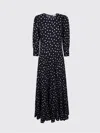 Rixo London Rixo "kristen" Dress Bohemia Spot Deep Navy In Multi