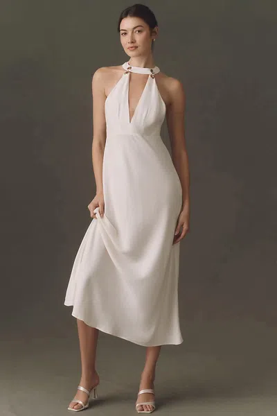 Rixo London Eleanora Maxi Dress In Neutral