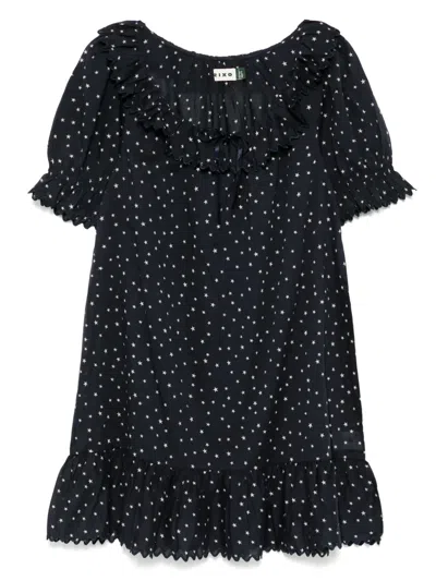 Rixo London Elen Nightdress In Blue