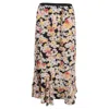 Rixo London Floral-print Midi Skirt In Multicolor Viscose In Multi