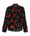 Rixo London Moss Blouse In Black