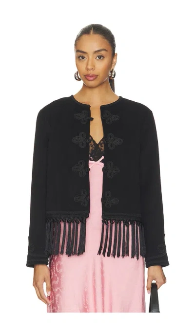 Rixo London Inga Jacket In Black