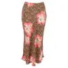 Rixo London Jazzy Printed Midi Skirt In Multicolor Silk In Multi