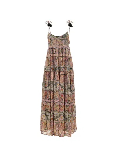 Rixo London Kamilah Paisley-print Dress In Multi