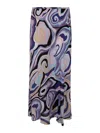 RIXO LONDON KELLY LONG SKIRT