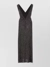 Rixo London Knee Length Dress V-neckline