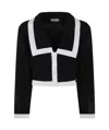 Rixo London Rixo Selita Cropped Jacket In Black