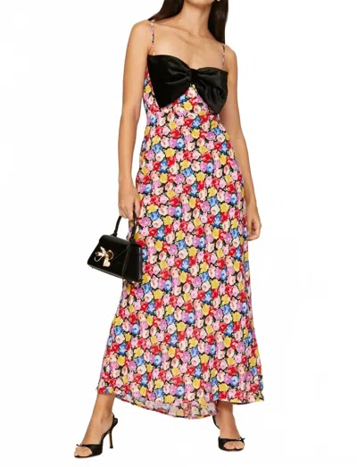 Rixo London Leanne Dress In Rose In Multi