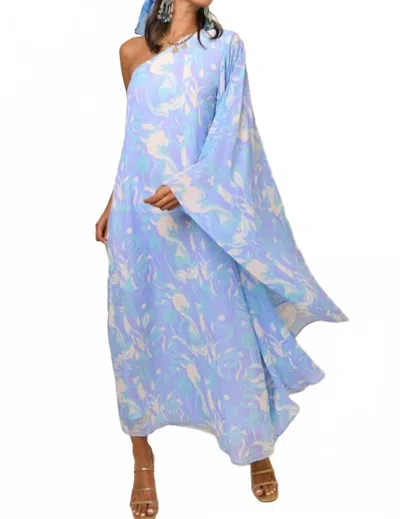 Rixo London Liza Maxi Dress In Lilac In Blue